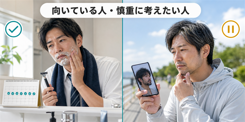 向いている人・慎重に考えたい人