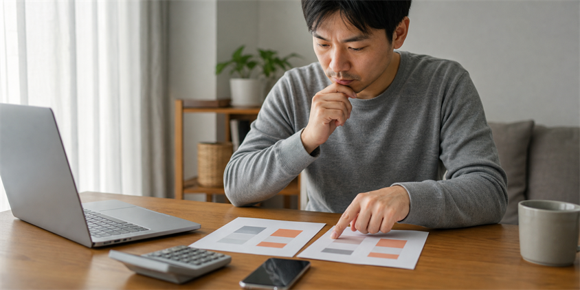 ヒゲ脱毛プランを比較して自分に合う条件を確認する男性